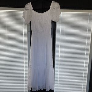 Express White Maxi Dress